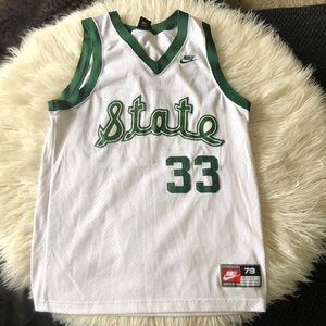 Magic johnson Michigan state college jersey
